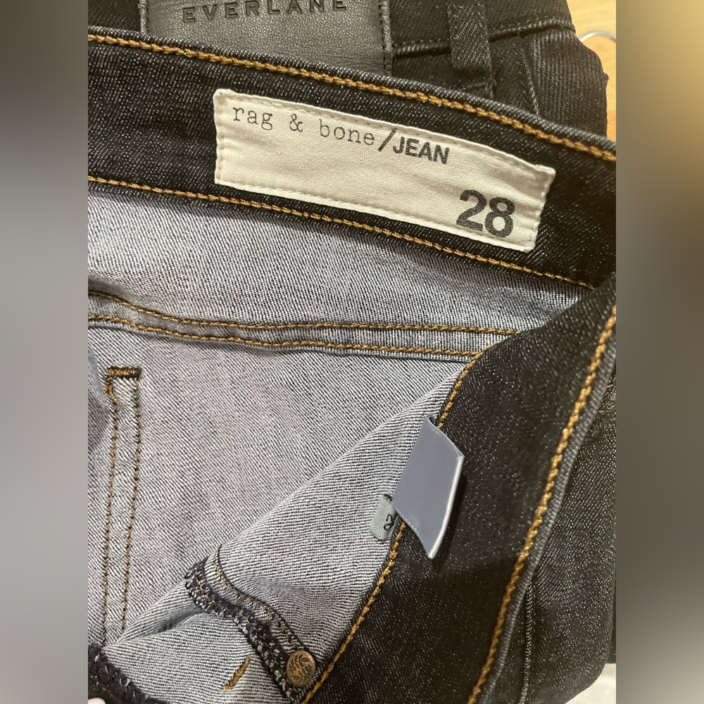 RAG & BONE - Mid Rise Stretch Jean